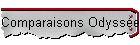 Comparaisons Odysse