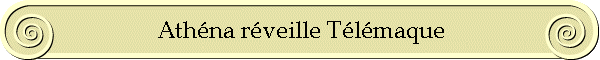 Athna rveille Tlmaque